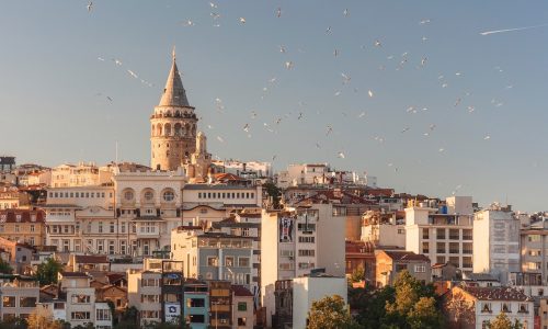 İstanbul şehir manzarası