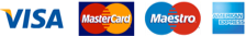 Visa, Mastercard, Amex